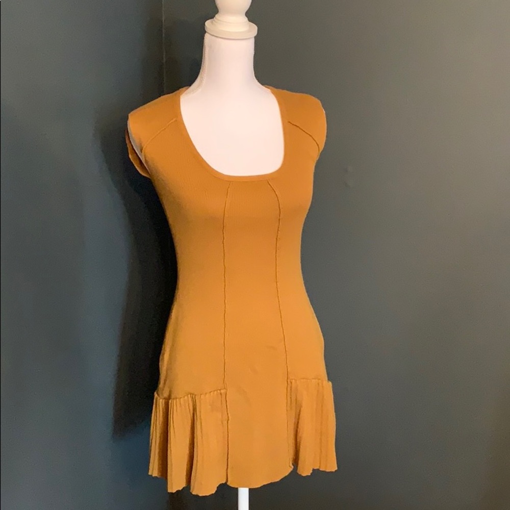 Anthropologie cotton shirt dress